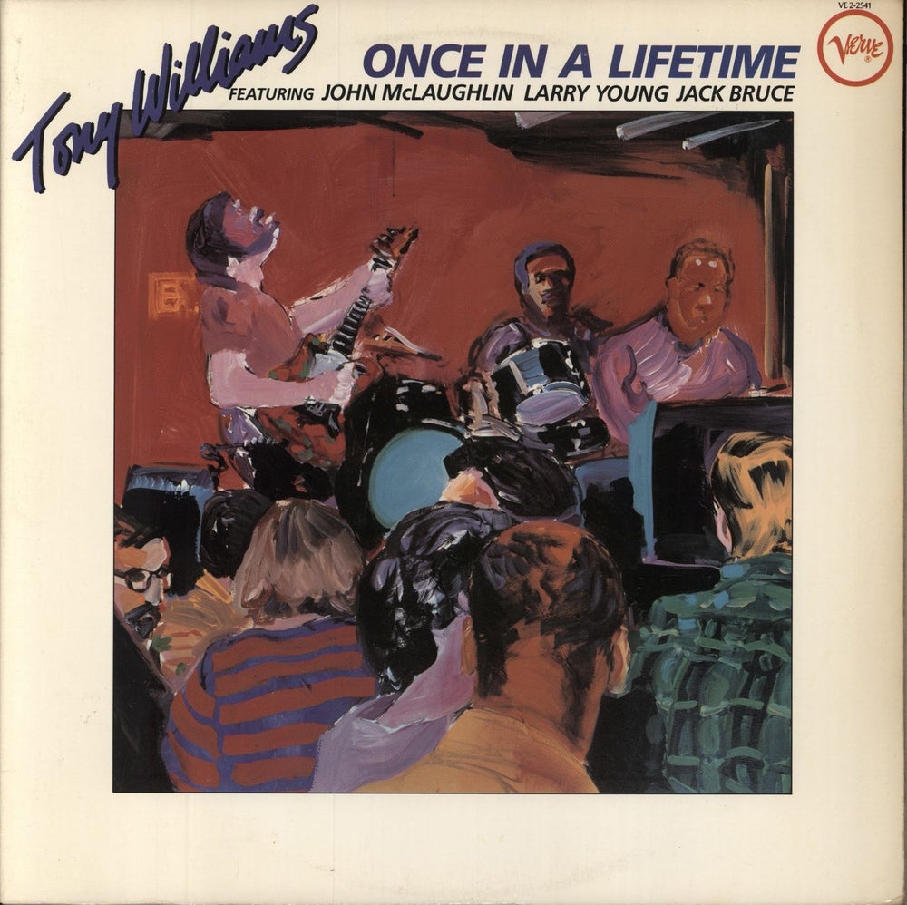 Tony Williams (Jazz) Once In A Lifetime UK 2-LP vinyl record set (Double LP Album) VE2-2541