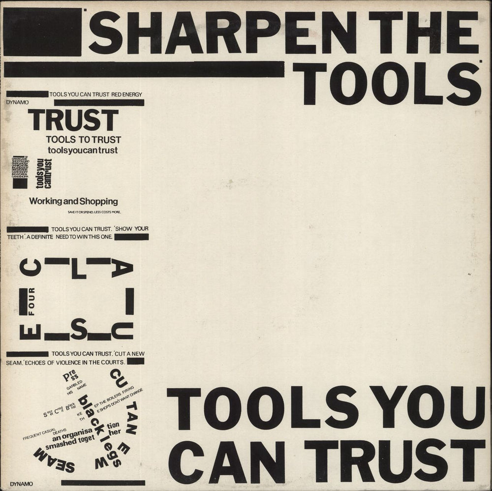 Tools You Can Trust Sharpen The Tools UK 12" vinyl single (12 inch record / Maxi-single) T501