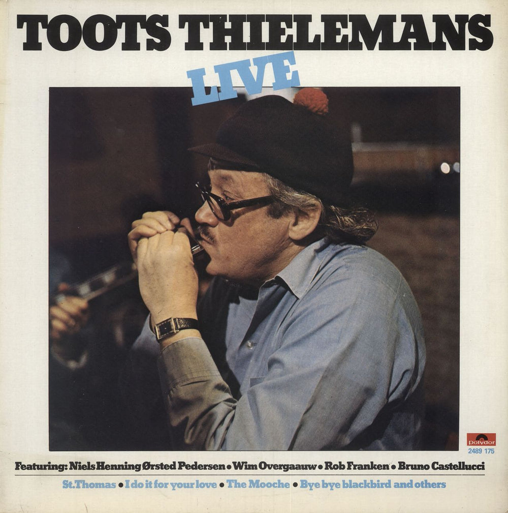 Toots Thielemans Live French vinyl LP album (LP record) 2489175