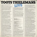 Toots Thielemans Live French vinyl LP album (LP record)