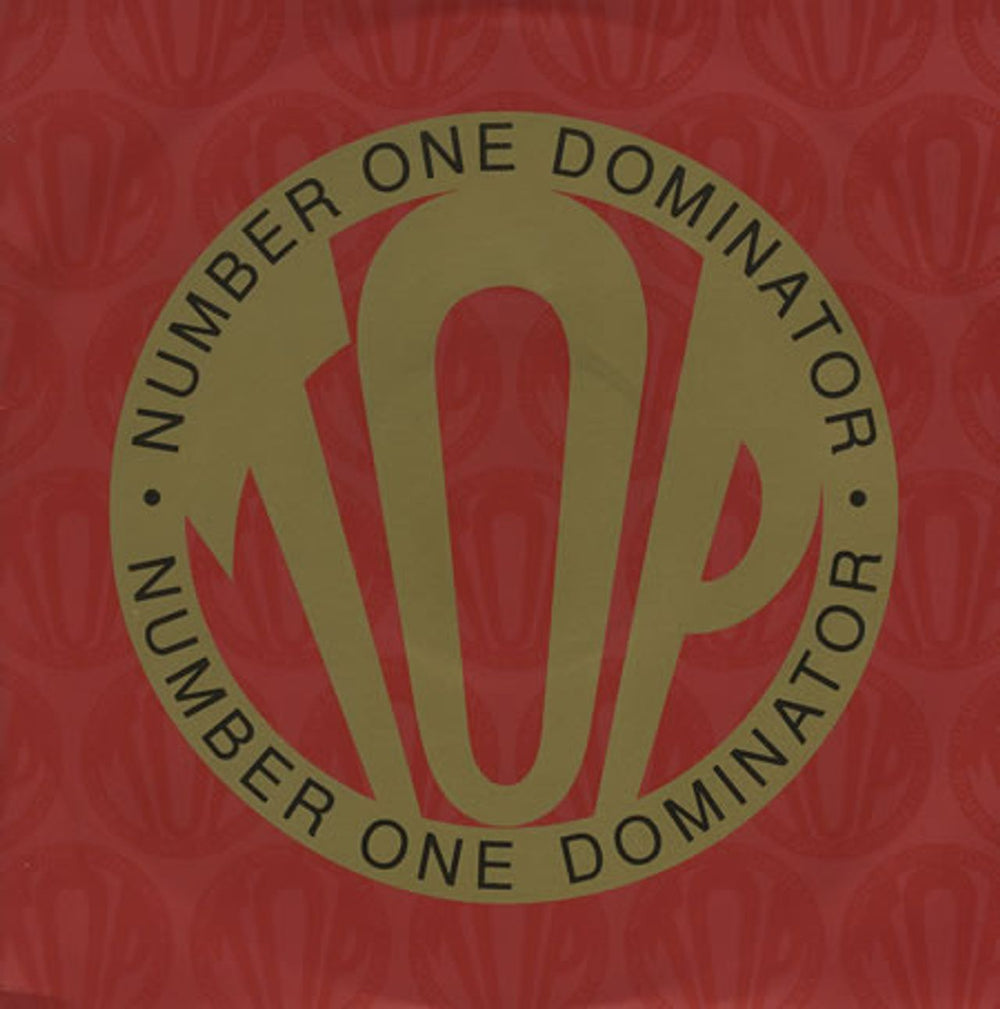 Top Number One Dominator UK Promo 12" vinyl single (12 inch record / Maxi-single) 12IS496