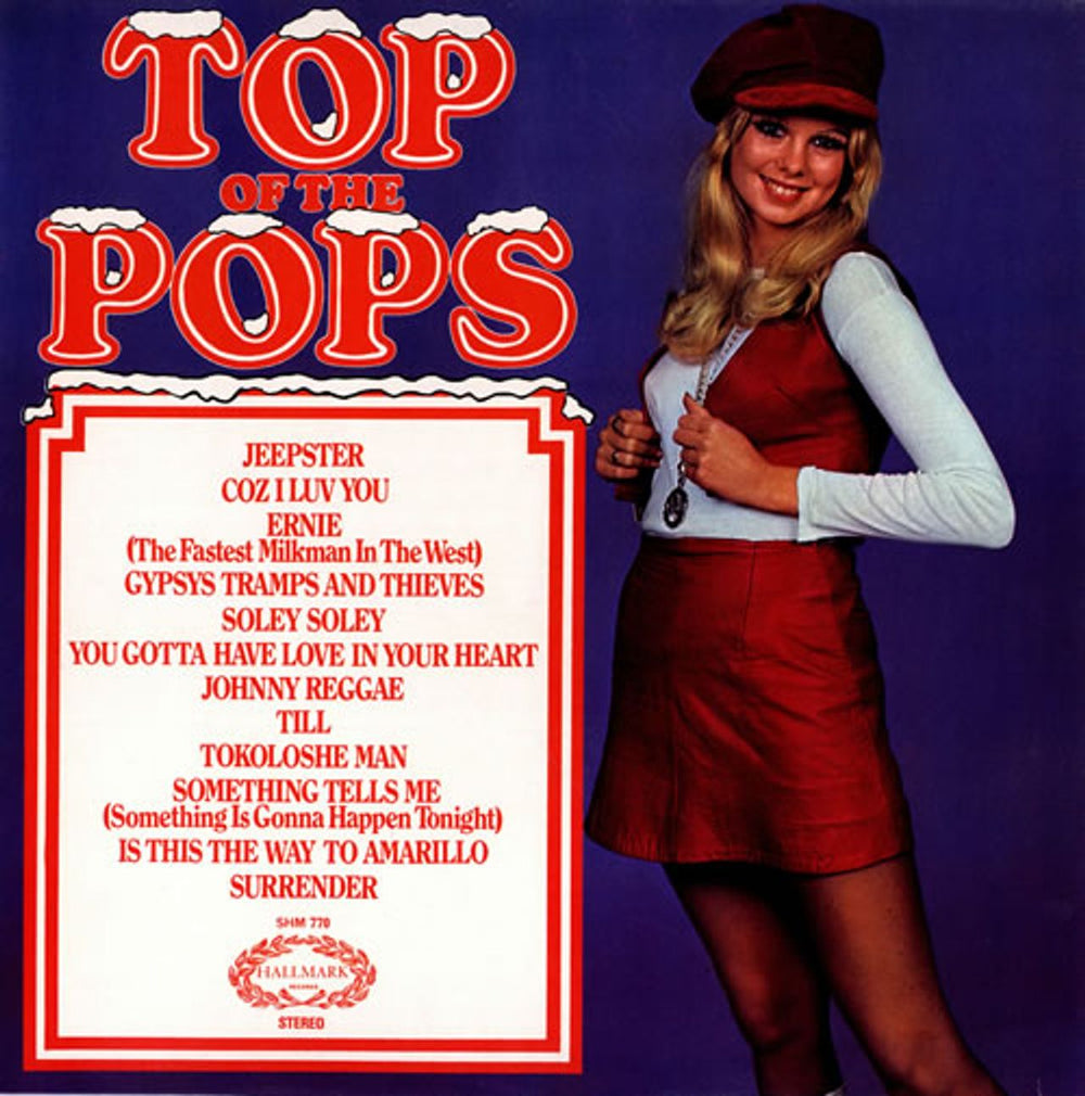 Top Of The Pops Top Of The Pops Vol. 21 UK vinyl LP album (LP record) SHM770