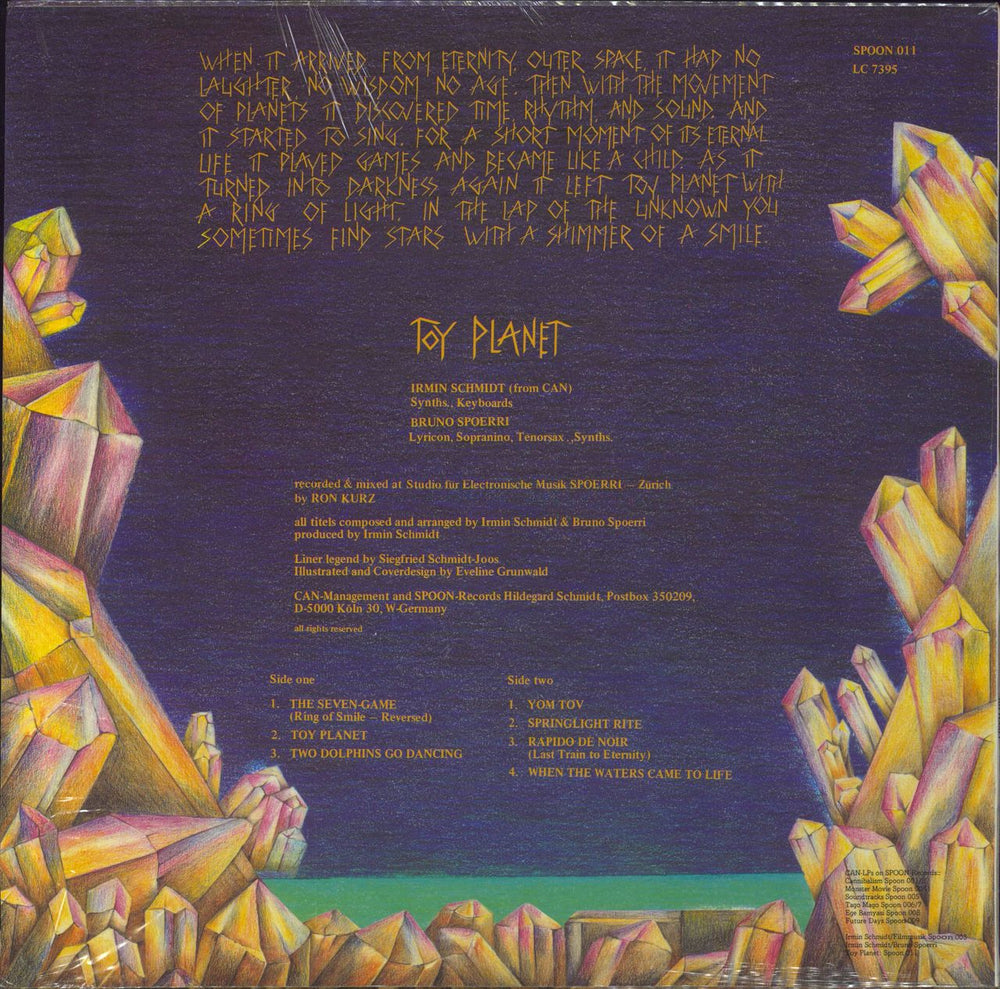 Toy Planet Toy Planet + Shrink German vinyl LP album (LP record)