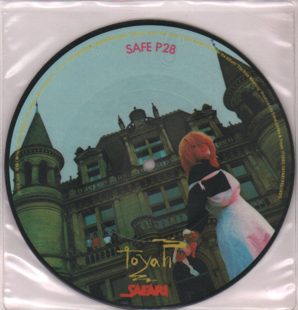 Toyah Ieya UK 7" vinyl picture disc (7 inch picture disc single) TYH7PIE33893