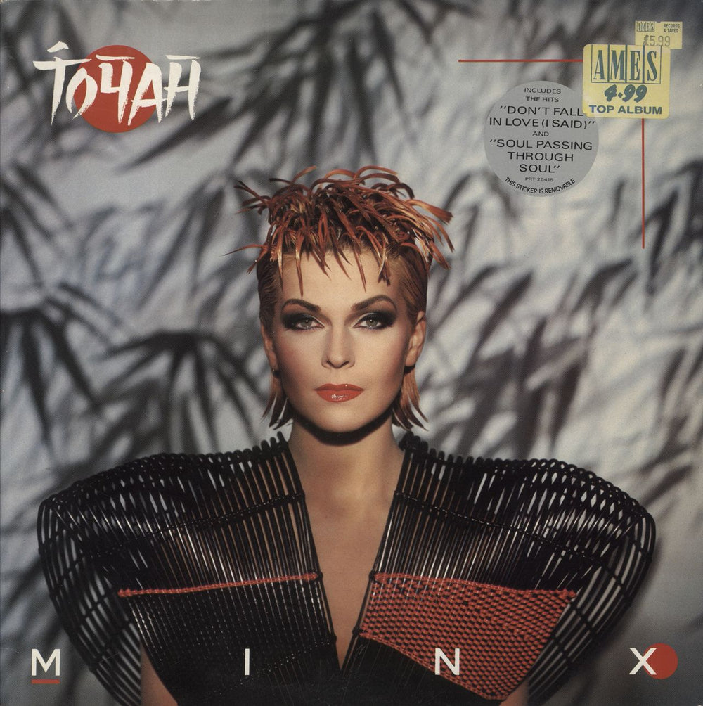 Toyah Minx - Stickered sleeve UK vinyl LP album (LP record) PRT26415