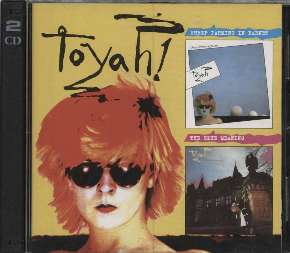 Toyah Sheep Farming In Barnet/The Blue Meaning UK 2 CD album set (Double CD) VOORCD4002