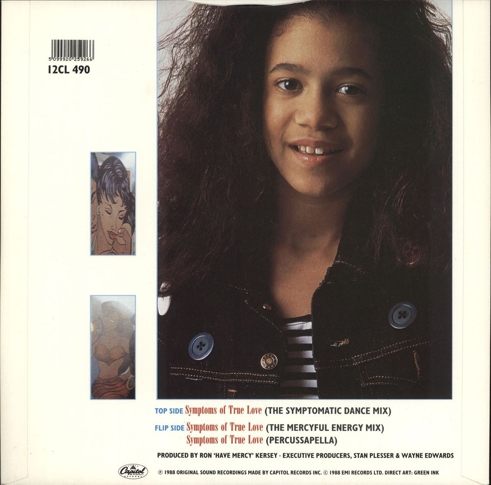 Tracie Spencer Symptoms Of True Love UK 12" vinyl single (12 inch record / Maxi-single) 5099920259266