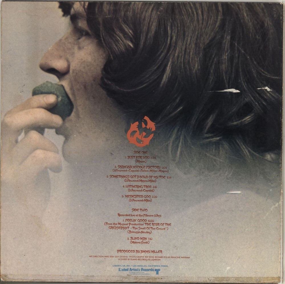 Traffic Last Exit - 1st - EX US vinyl LP album (LP record)