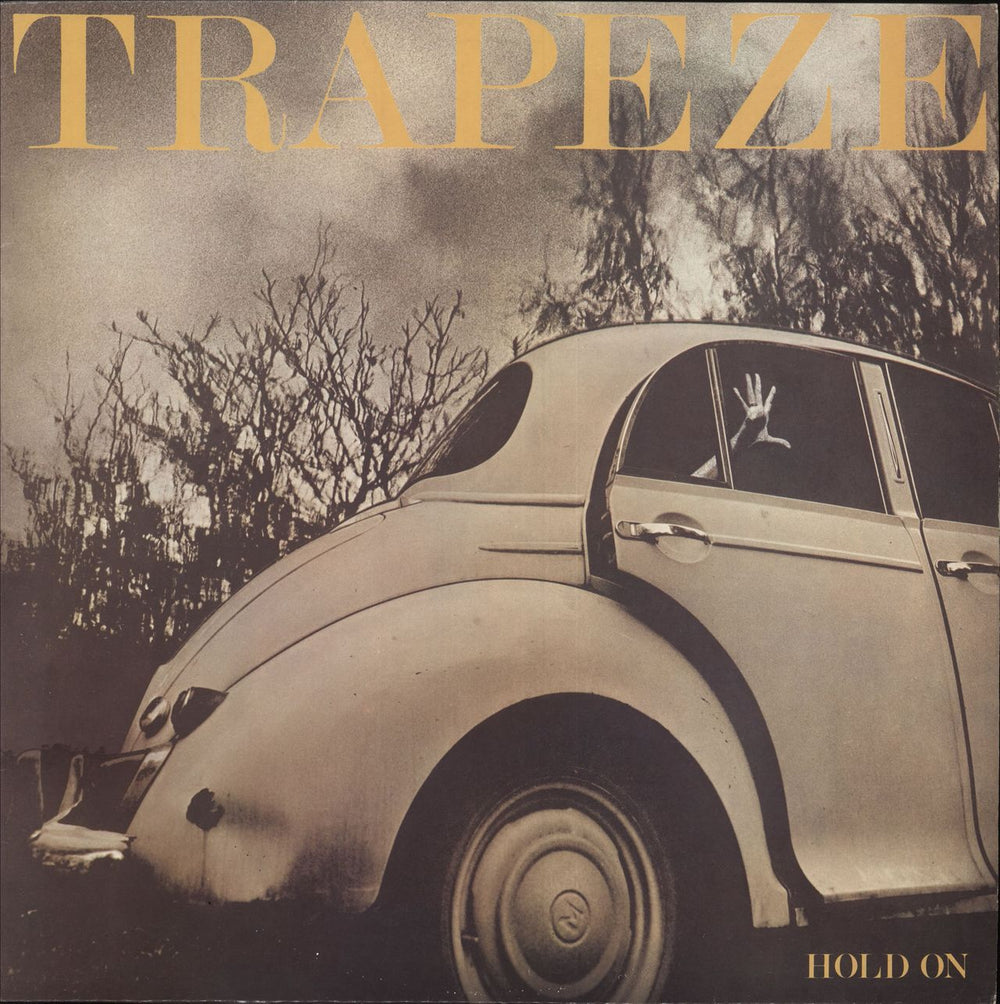 Trapeze Hold On UK vinyl LP album (LP record) AUL708