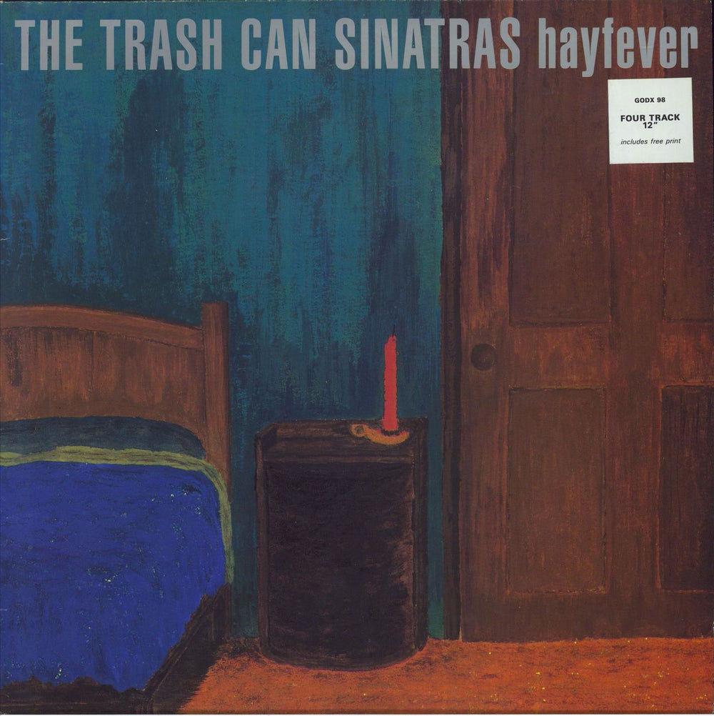 Trashcan Sinatras Hayfever + Print UK 12" vinyl single (12 inch record / Maxi-single) GODX98