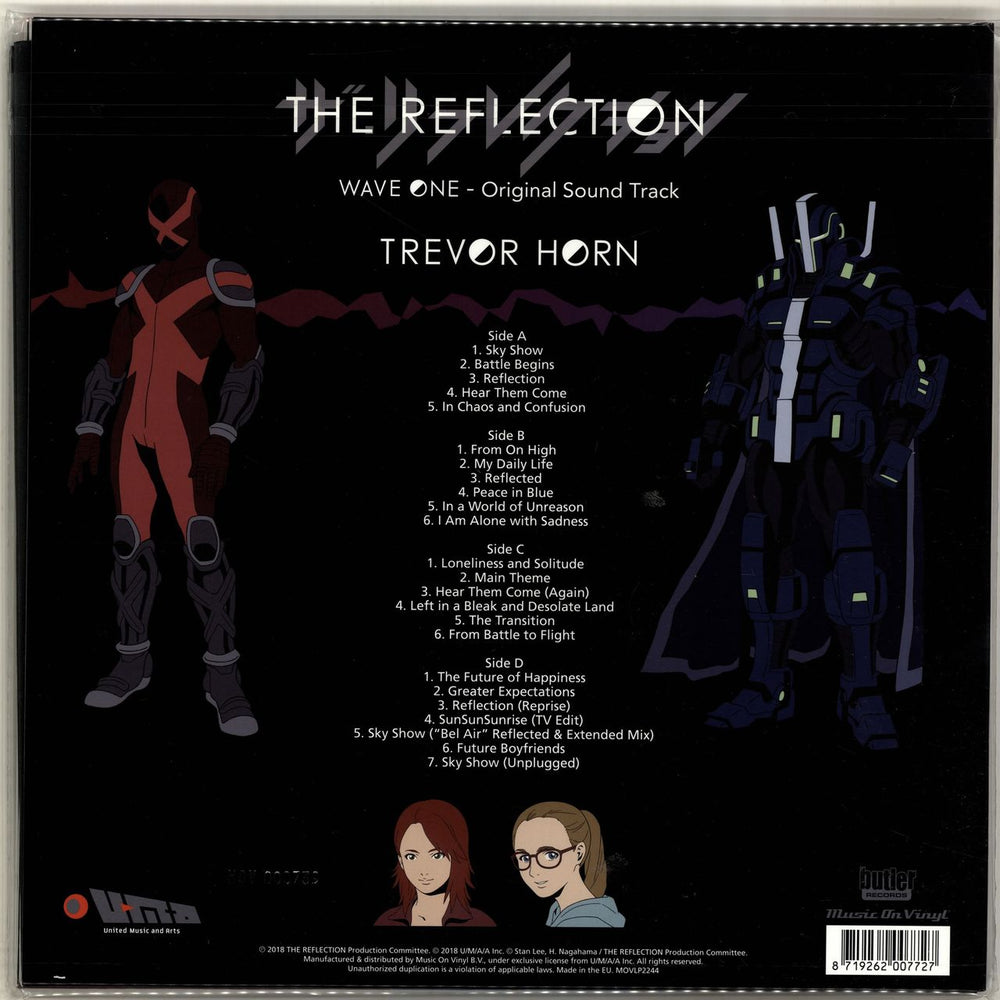 Trevor Horn The Reflection Wave One (Original Soundtrack) - 180gm Vinyl + Numbered - Sealed UK 2-LP vinyl record set (Double LP Album) 8719262007727