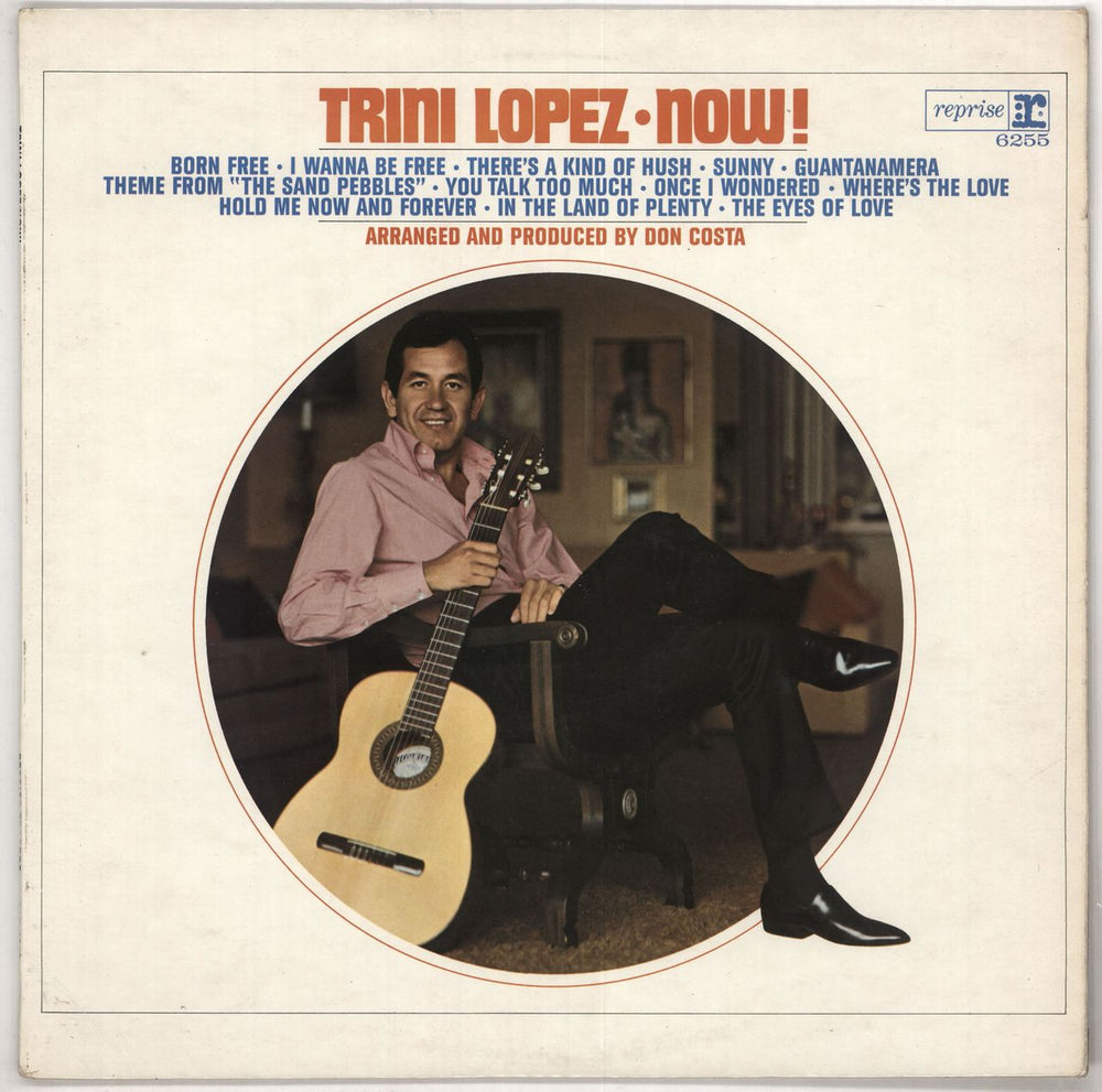 Trini Lopez Now! UK vinyl LP album (LP record) RLP6255