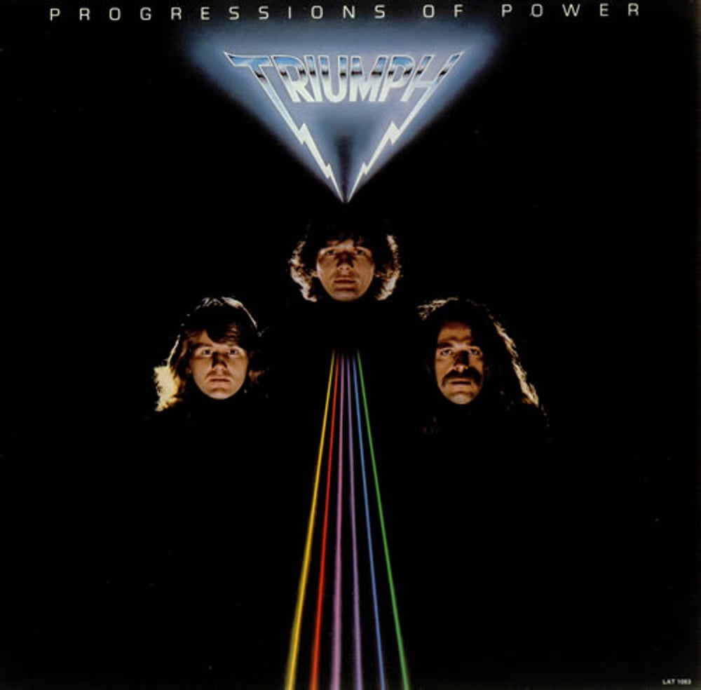 Triumph Progressions Of Power Canadian vinyl LP album (LP record) LAT1083
