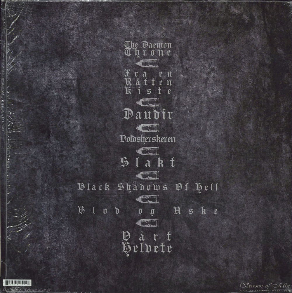 Tsjuder Legion Helvete French vinyl LP album (LP record) 822603124415