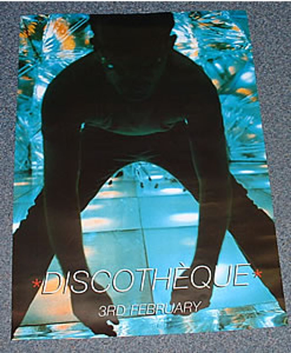 U2 Discotheque UK Promo poster