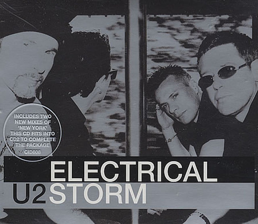 U2 Electrical Storm - CD1 UK CD single (CD5 / 5") CID808