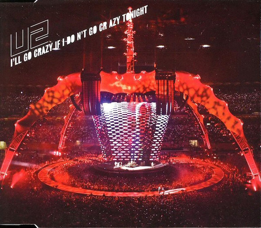 U2 I'll Go Crazy If I Don't Go Crazy Tonight UK 2-CD single set (Double CD single) 2716226/225