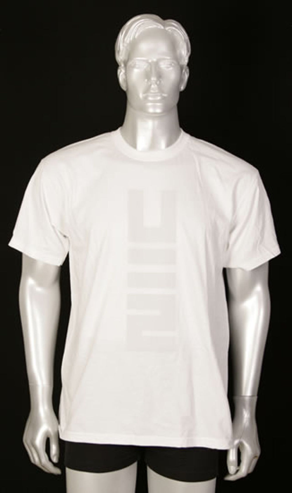 U2 No Line On The Horizon T-shirt - White Size L UK Promo t-shirt PROMO T-SHIRT