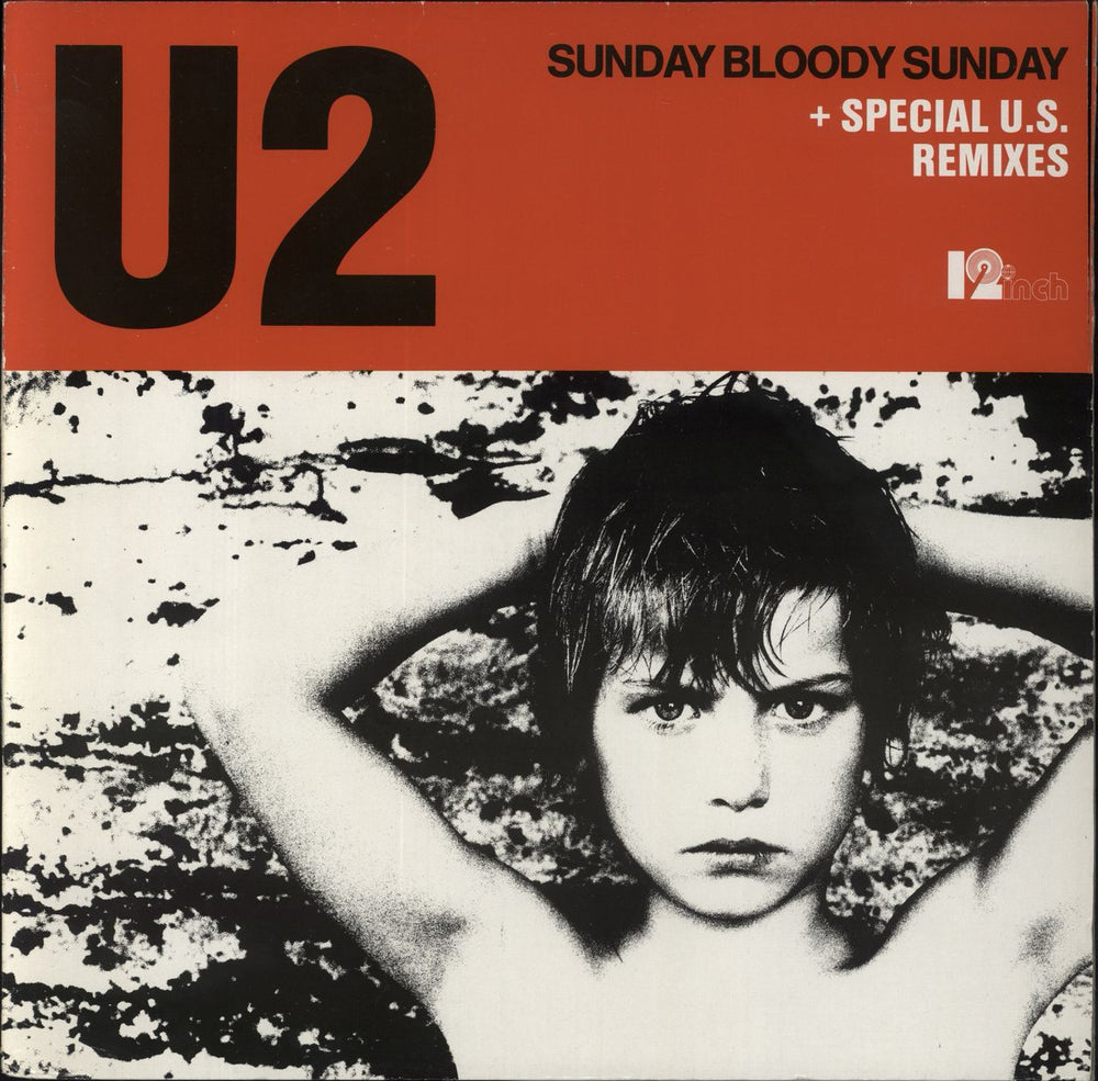 U2 Sunday Bloody Sunday - 1st - EX German 12" vinyl single (12 inch record / Maxi-single) 600820