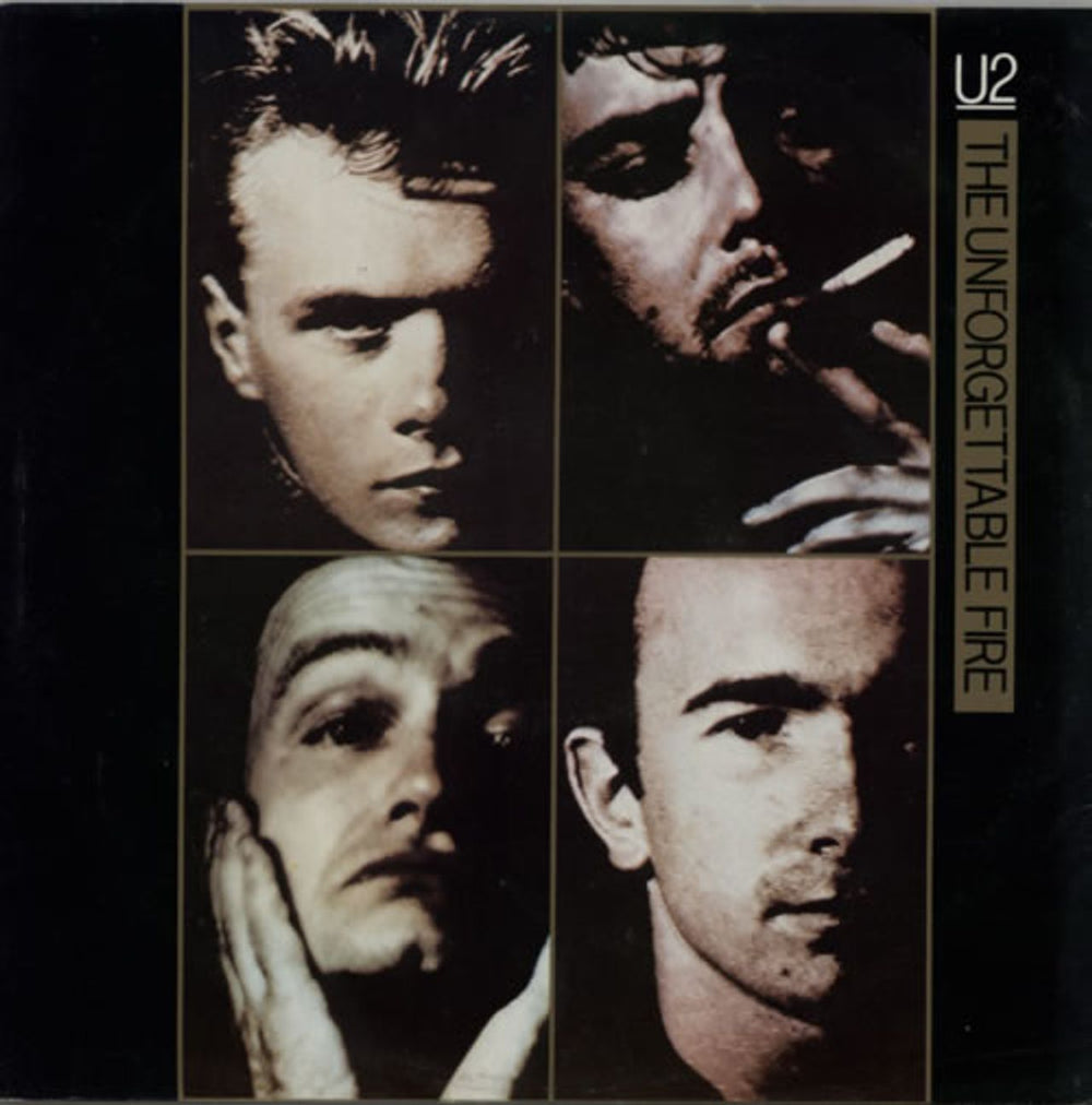 U2 The Unforgettable Fire UK 12" vinyl single (12 inch record / Maxi-single) 12IS220