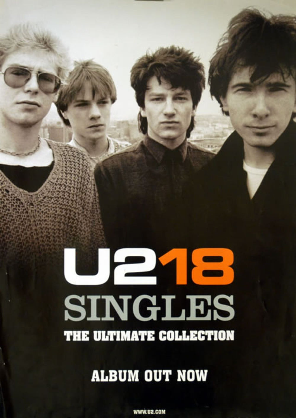 U2 U218 Singles - Pair Of Posters UK Promo poster 27.5 X 19.5