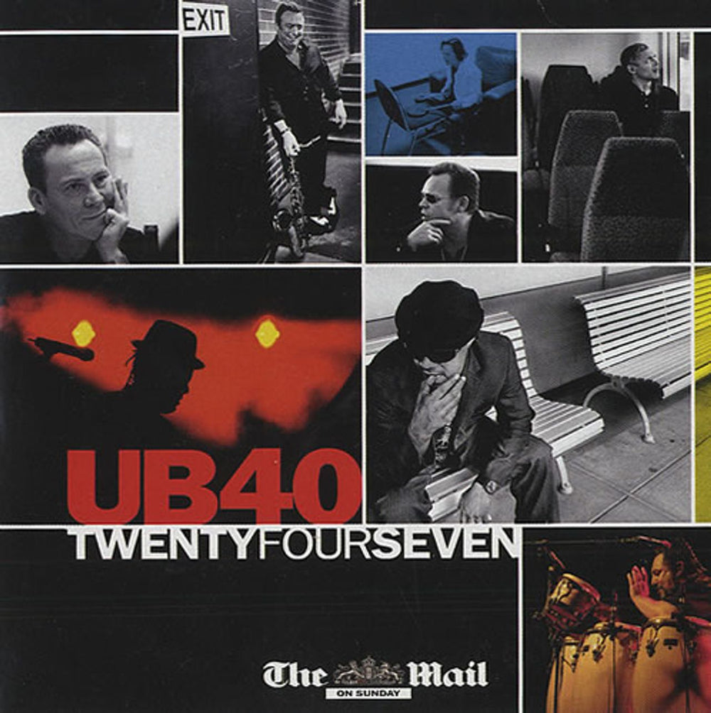 UB40 TwentyFourSeven UK Promo CD album (CDLP) UPUB247001