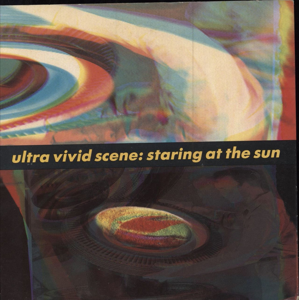 Ultra Vivid Scene Staring At The Sun UK 7" vinyl single (7 inch record / 45) AD0004