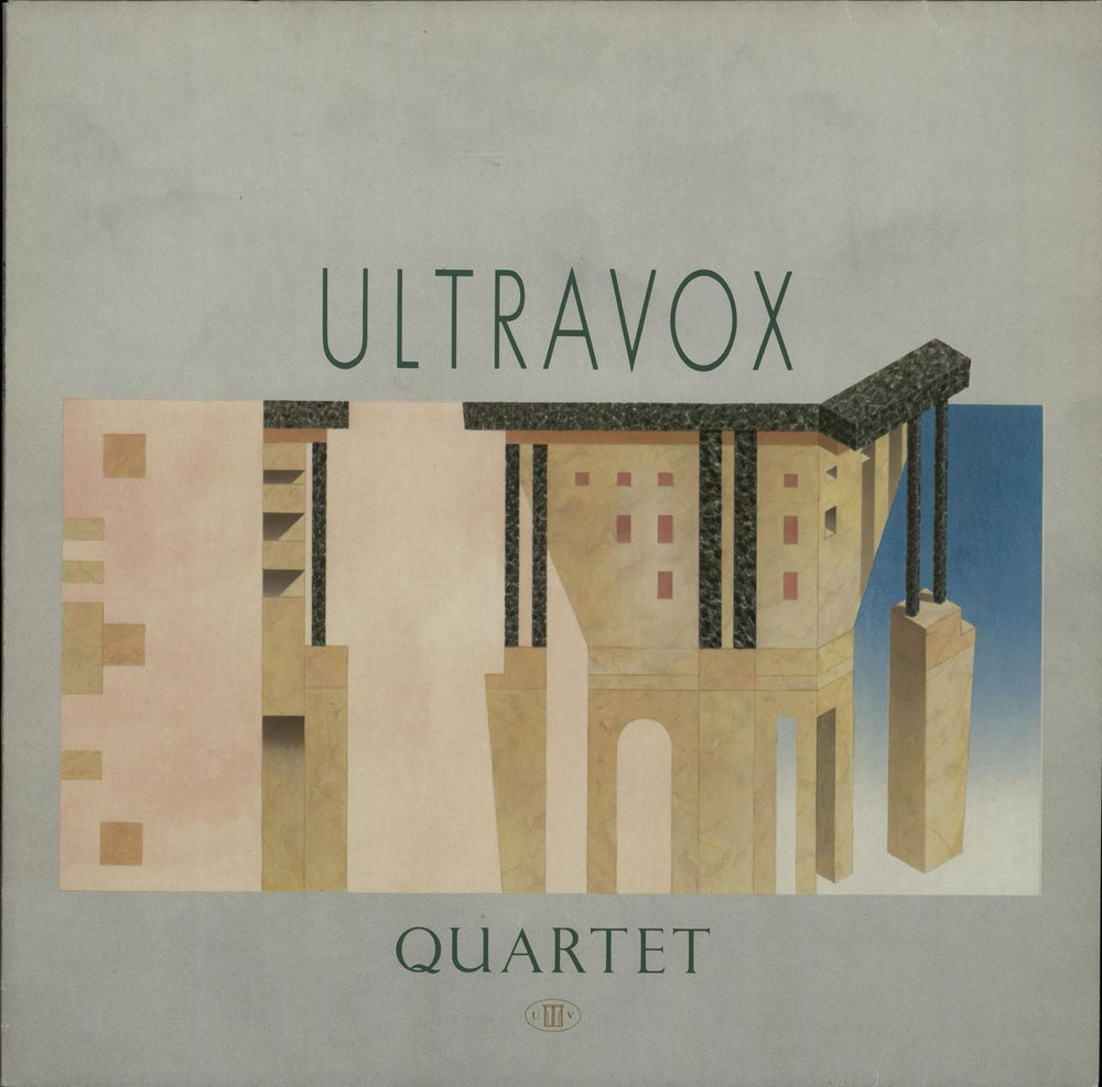 Ultravox Quartet German vinyl LP album (LP record) 205043-320