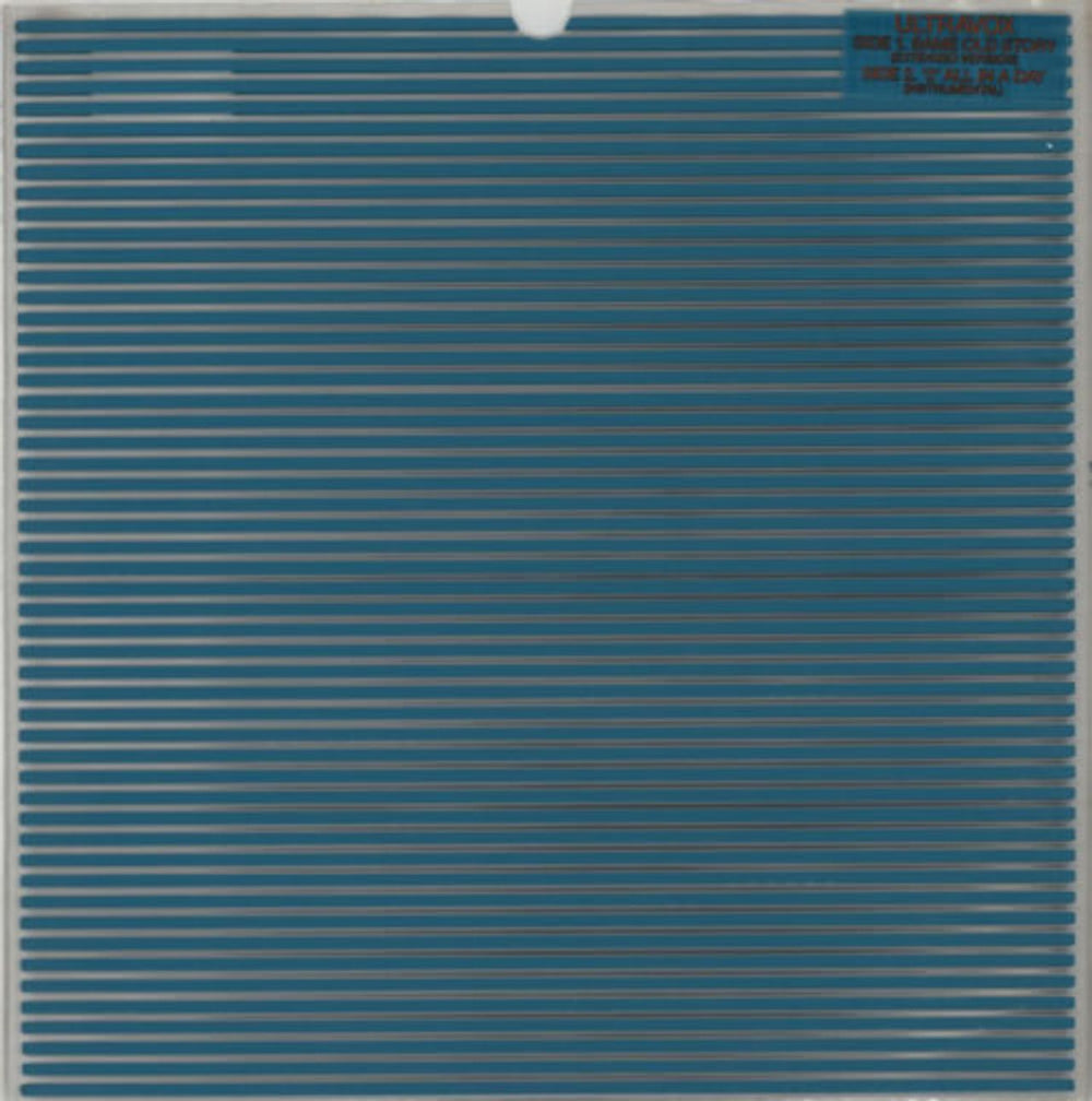 Ultravox Same Old Story - PVC Sleeve UK 12" vinyl single (12 inch record / Maxi-single) UVX4