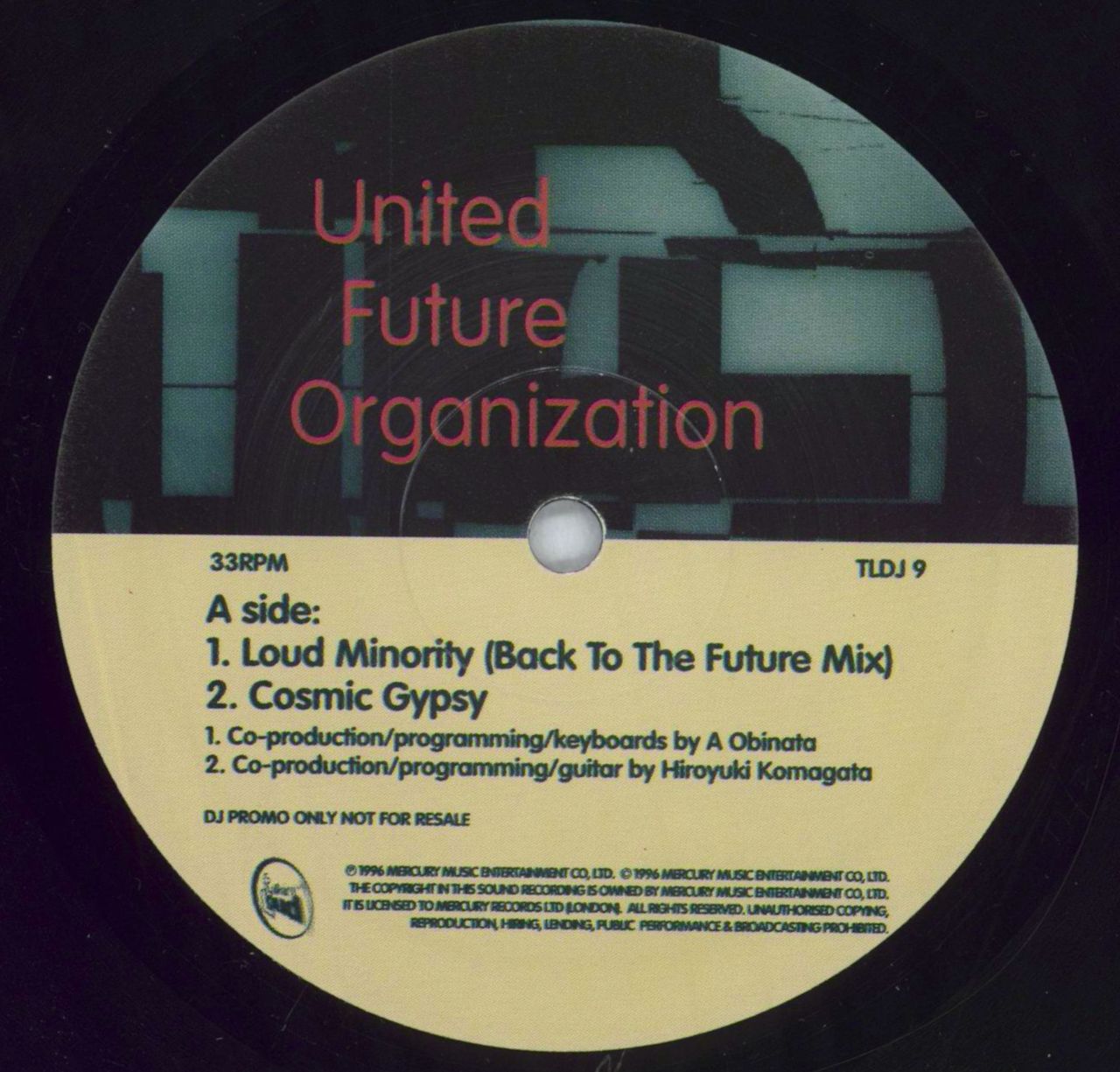 United Future Organization Loud Minority UK Promo 10