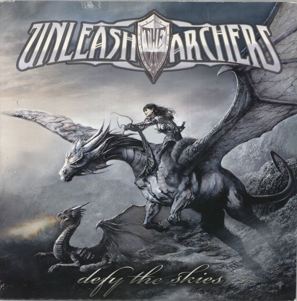 Unleash The Archers Defy The Skies Canadian 7" vinyl single (7 inch record / 45) NONE