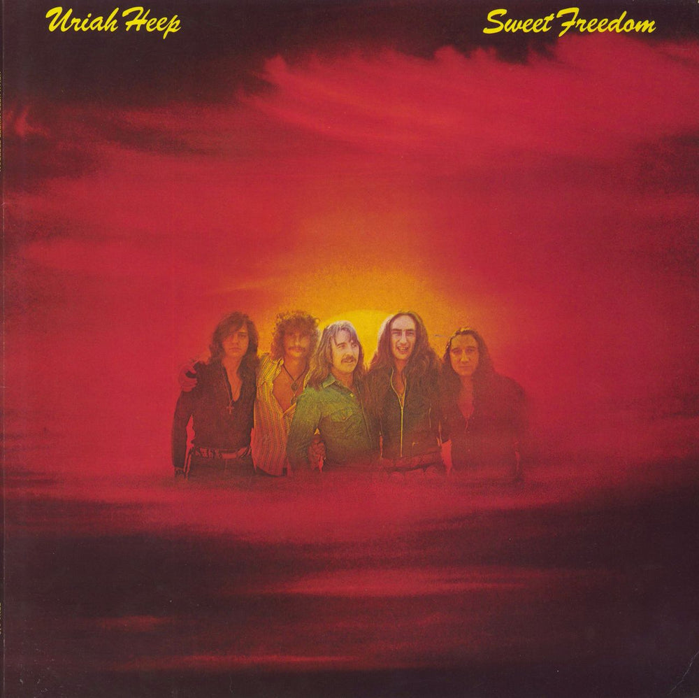 Uriah Heep Sweet Freedom UK vinyl LP album (LP record) BRNA245