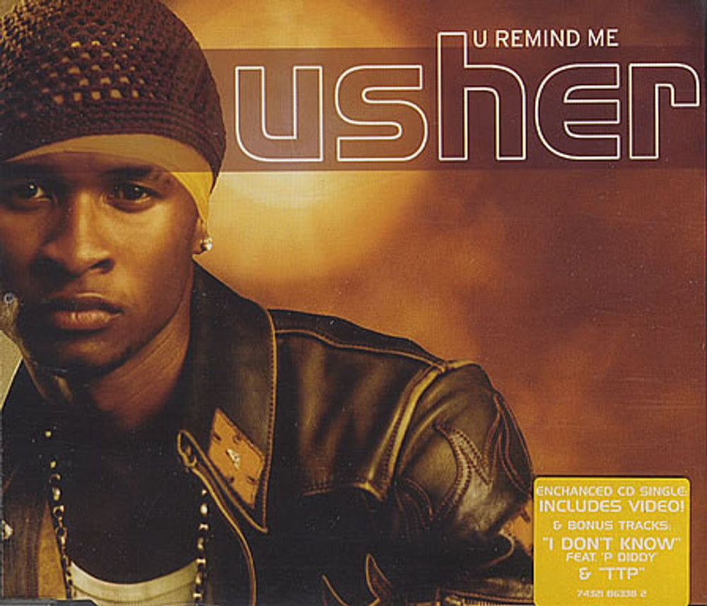 Usher U Remind Me UK CD single (CD5 / 5") 74321863382