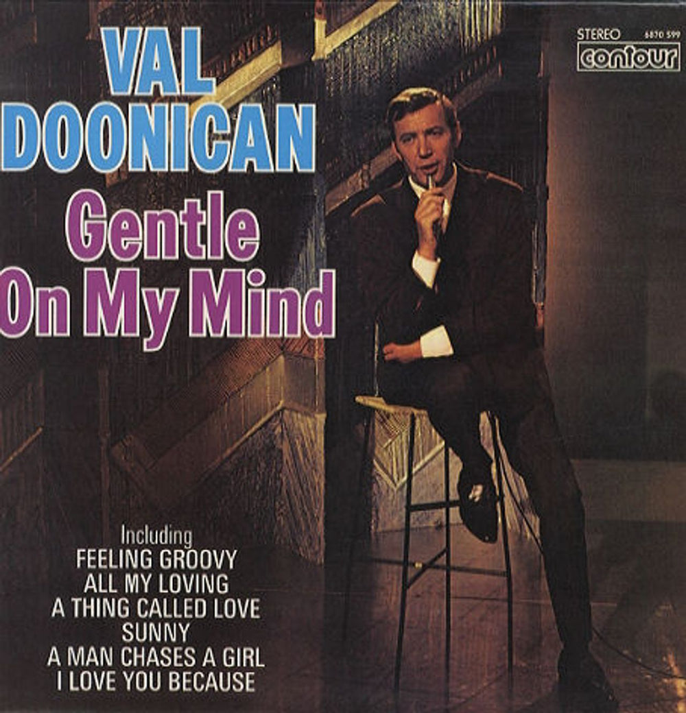 Val Doonican Gentle On My Mind UK vinyl LP album (LP record) 6870599