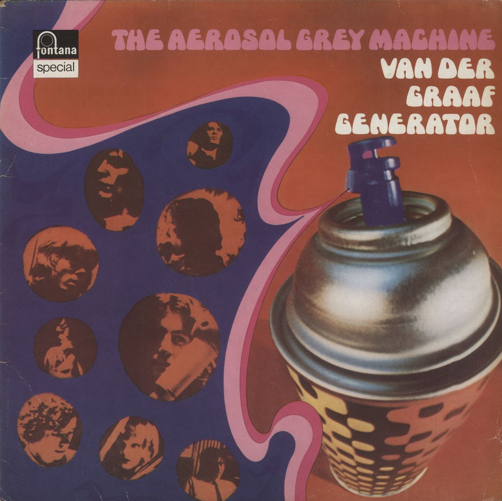 Van Der Graaf Generator The Aerosol Grey Machine German vinyl LP album (LP record) 6430083