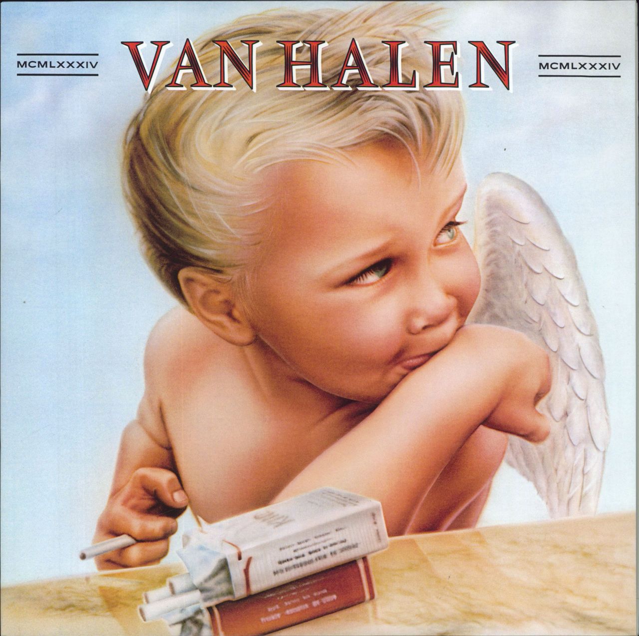 Van Halen 1984 Platinum LP Limited Signature Edition Custom Frame