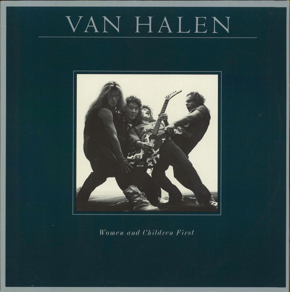 Van Halen Women And Children First + Poster Dutch vinyl LP album (LP record) WB56793