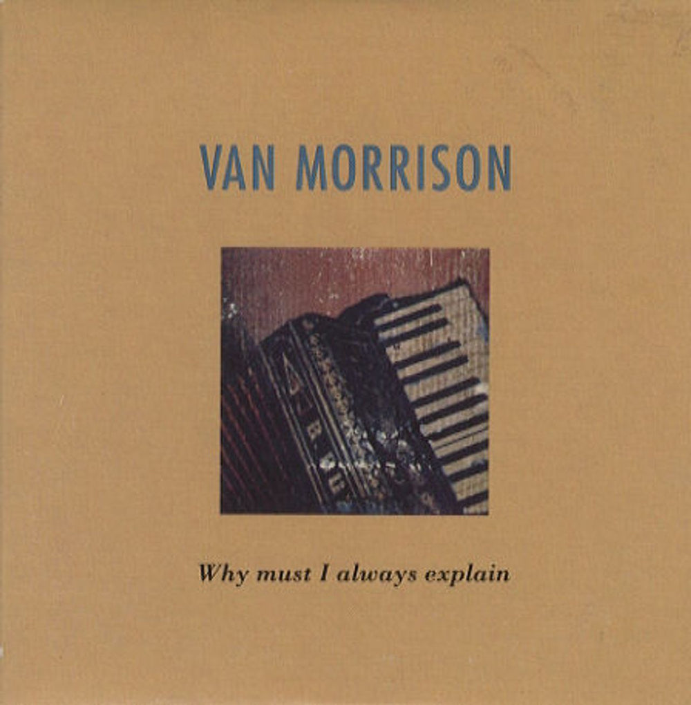 Van Morrison Why Must I Always Explain US Promo CD single (CD5 / 5") CDP491