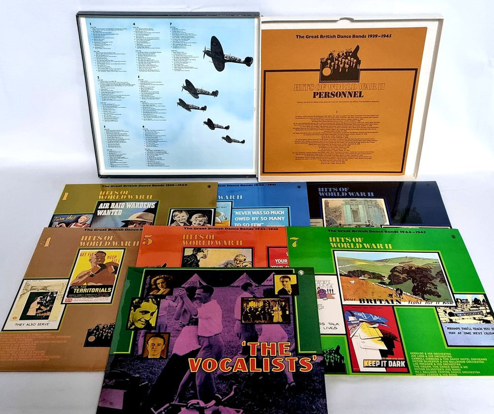 Various-40s/Big Band & Swing Hits Of World War II - The Great British Dance Bands 1939-1945 UK Vinyl Box Set VCUVXHI766753