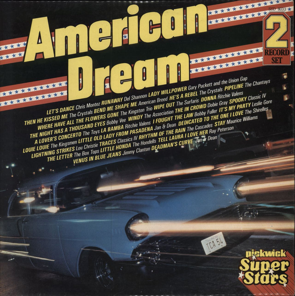 Various-60s & 70s American Dream UK 2-LP vinyl record set (Double LP Album) SSD8033