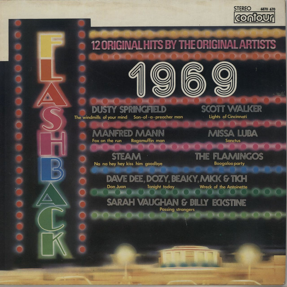 Various-60s & 70s Flashback 1969 UK vinyl LP album (LP record) 6870670