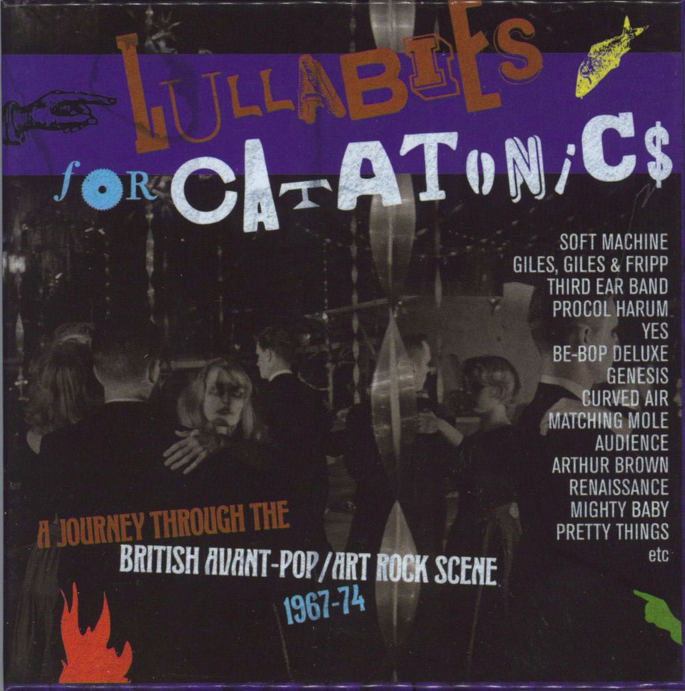 Various-60s & 70s Lullabies For Catatonics: A Journey Through The British Avant-Pop/Art Rock Scene 1967-74 UK 2 CD album set (Double CD) CRSEGBOX056