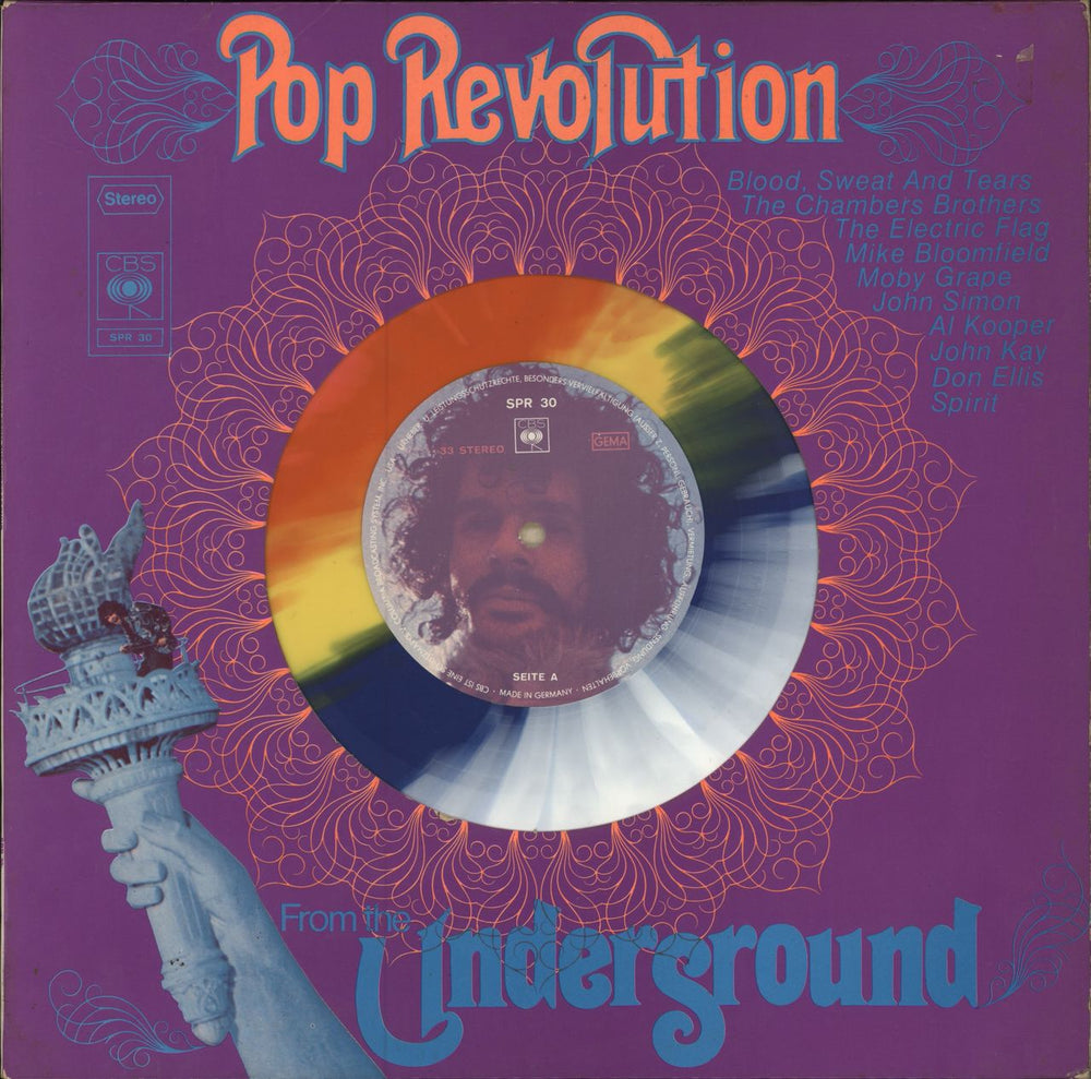 Various-60s & 70s Pop Revolution From The Underground - Psyche Vinyl German vinyl LP album (LP record) SPR30