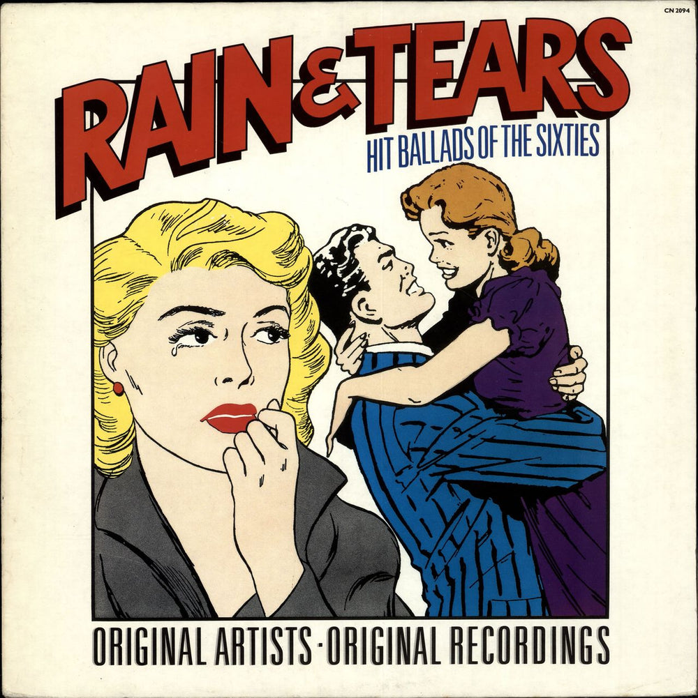 Various-60s & 70s Rain & Tears: Hit Ballads Of The Sixties UK vinyl LP album (LP record) CN2094