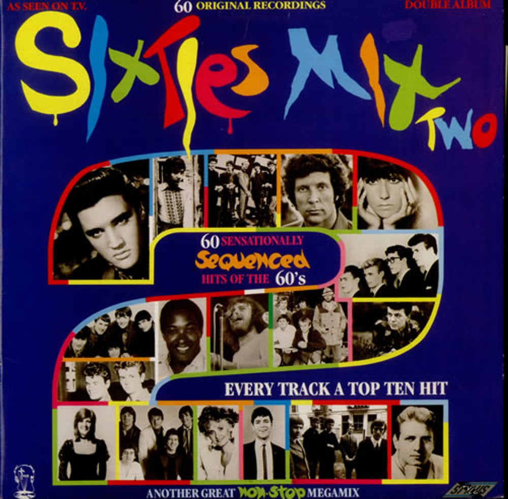 Various-60s & 70s Sixties Mix 2 UK 2-LP vinyl record set (Double LP Album) SMR855