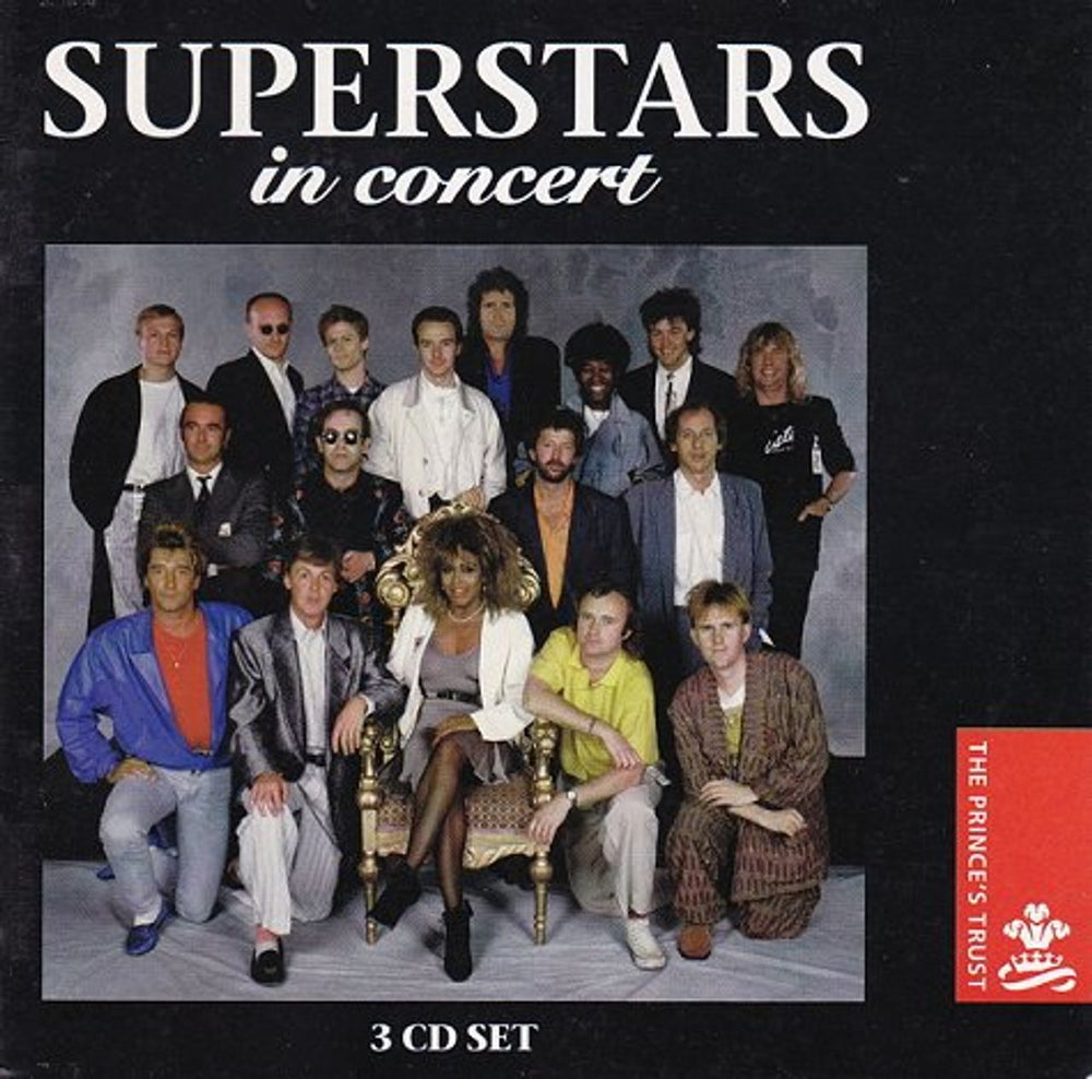 Various Artists Superstars In Concert UK 3-CD album set (Triple CD) LBSCD011