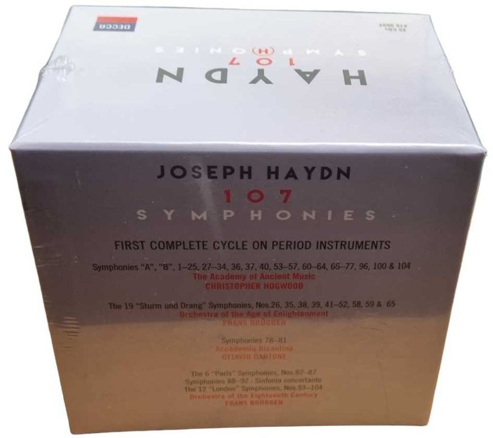 Various-Classical & Orchestral Haydn 107 Symphonies - First Complete C —  RareVinyl.com