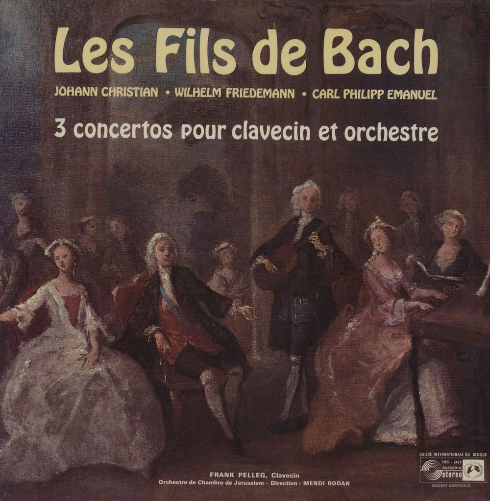 Various-Classical & Orchestral Les Fils de Bach (Sons Of Bach) French vinyl LP album (LP record) 2565010