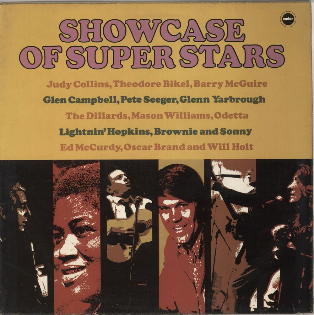 Various-Country Showcase Of Super Stars UK vinyl LP album (LP record) EMB3415