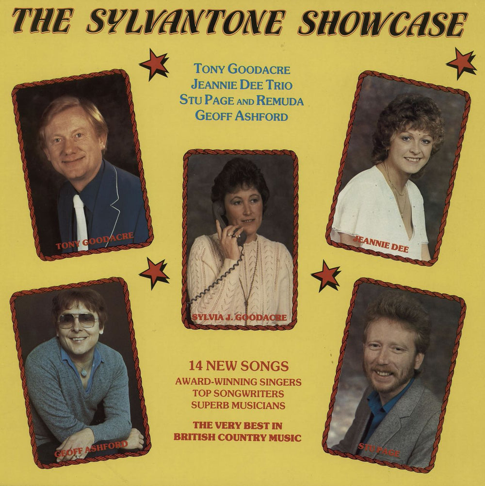 Various-Country The Sylvantone Showcase UK vinyl LP album (LP record) STON8504